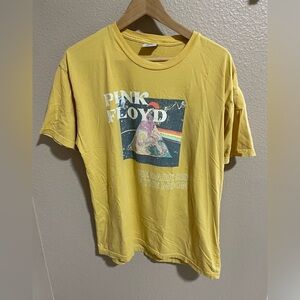Pink Floyd Yellow Cotton Tee